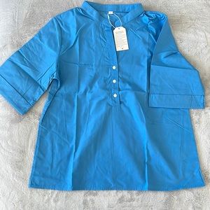 Women's Button down cotton shirt L